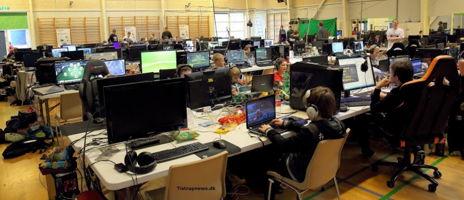 Billede fra Tistrup Lan Party
