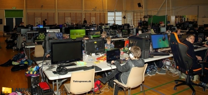 Billede fra Tistrup Lan Party