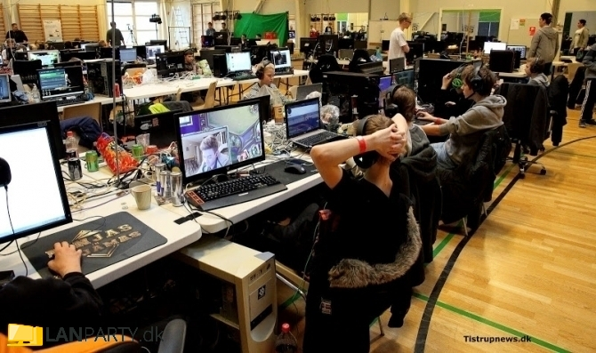 Billede fra Tistrup Lan Party