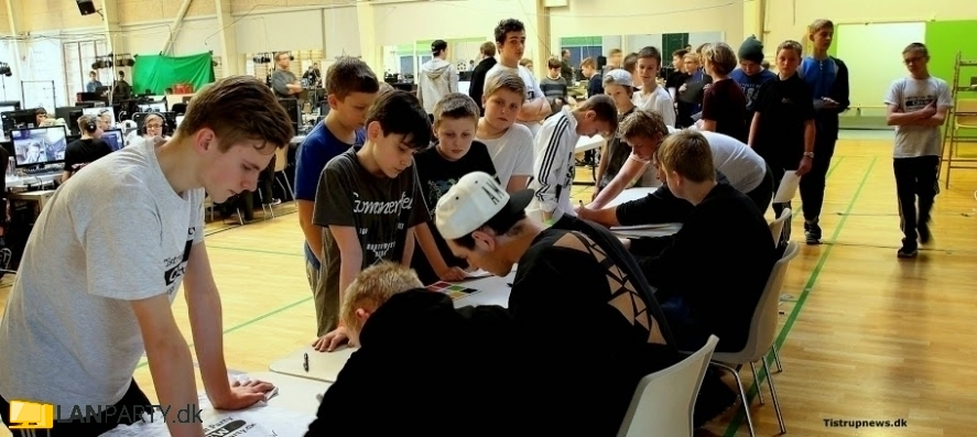 Billede fra Tistrup Lan Party