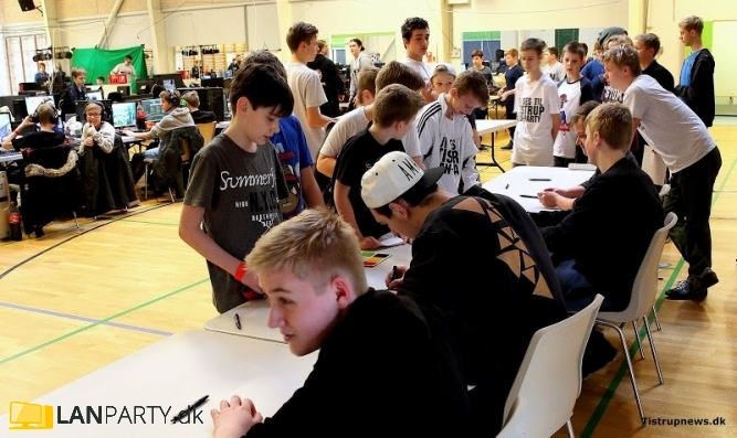 Billede fra Tistrup Lan Party