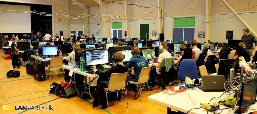 Billede fra Tistrup Lan Party