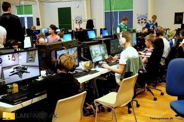 Billede fra Tistrup Lan Party