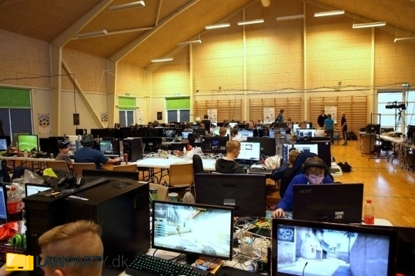 Billede fra Tistrup Lan Party