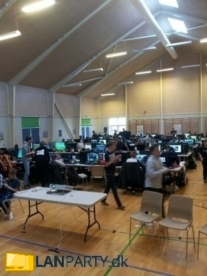 Billede fra Tistrup Lan Party