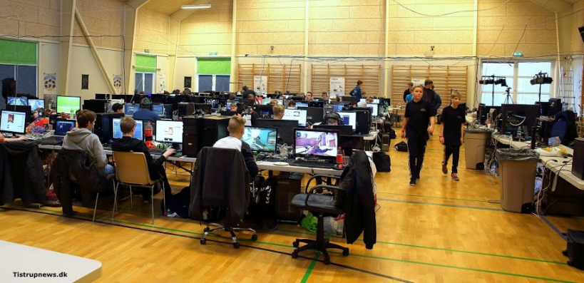 Billede fra Tistrup Lan Party