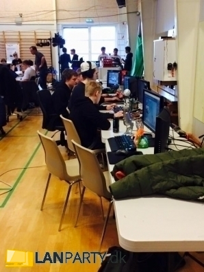 Billede fra Tistrup Lan Party