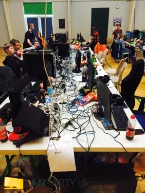 Billede fra Tistrup Lan Party