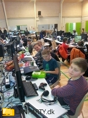 Billede fra Tistrup Lan Party