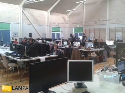 Billede fra Tistrup Lan Party