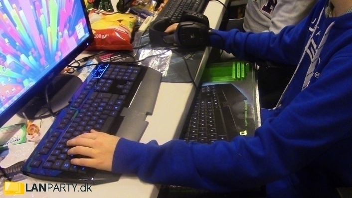 Billede fra Tistrup Lan Party