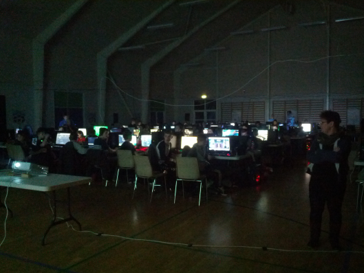 Billede fra Tistrup Lan Party