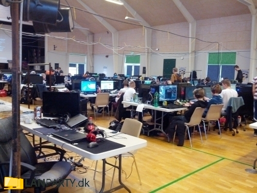 Billede fra Tistrup Lan Party