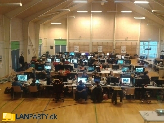 Billede fra Tistrup Lan Party