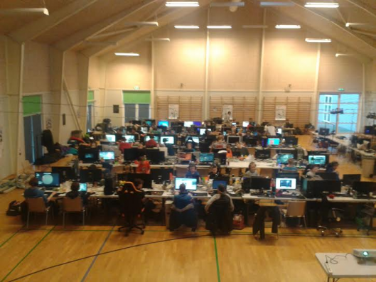 Billede fra Tistrup Lan Party