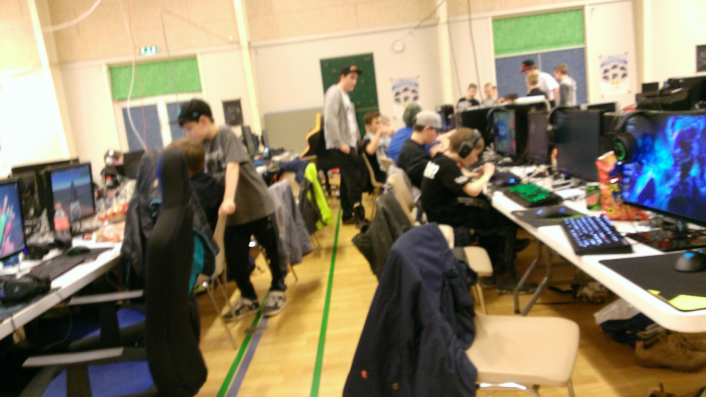 Billede fra Tistrup Lan Party